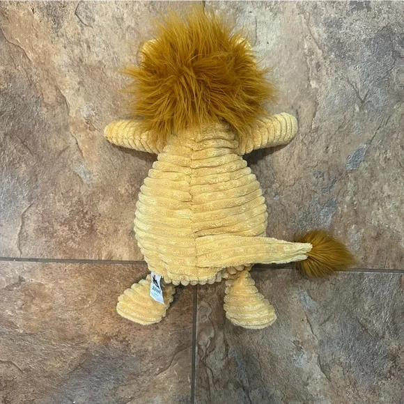 Jellycat Cordy Roy Lion Plush Medium Size Yellow Brown Stuffed Animal Retired - Picture 3 of 9